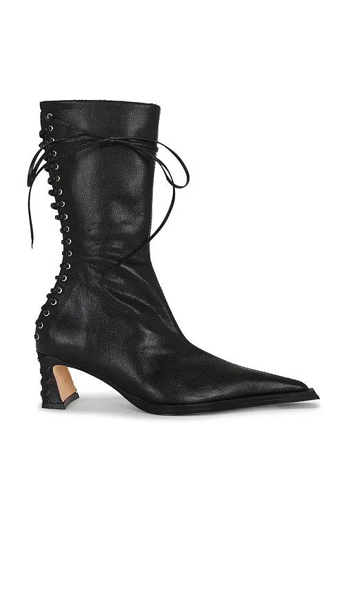 Shelley Back Lace Boots by Miista