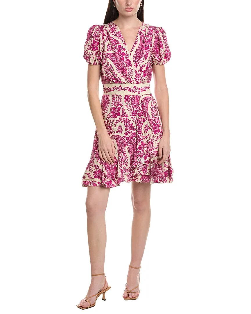 Printed Marrakesh Short Sleeve Mini Dress