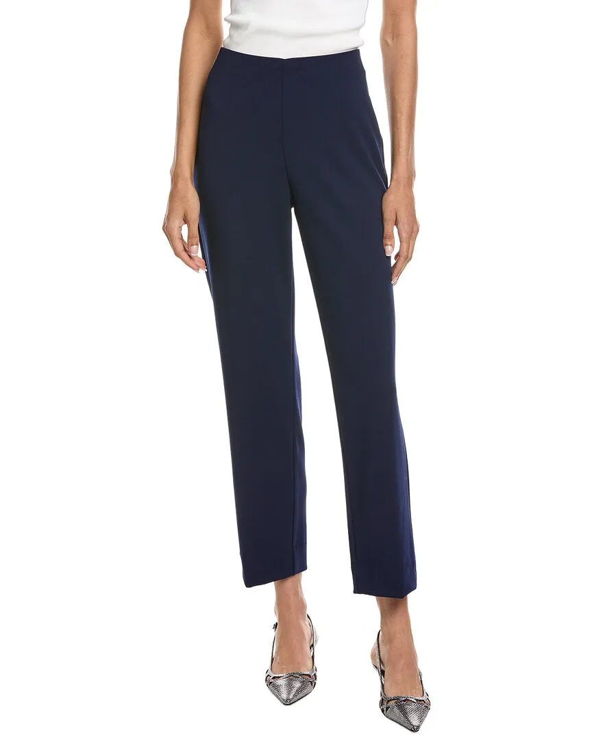 Hollywood Waist Straight Ankle Pant by Anne Klein