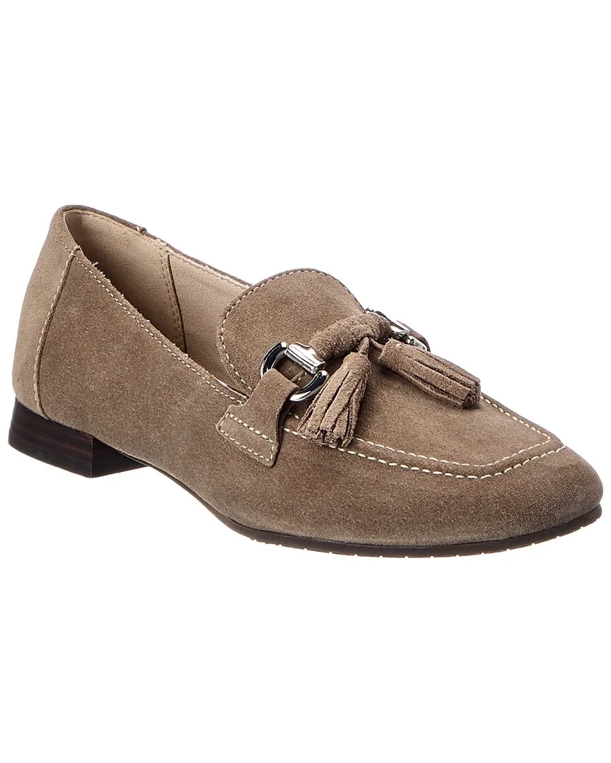 Fabia 02 Suede Loafer by Donald Pliner