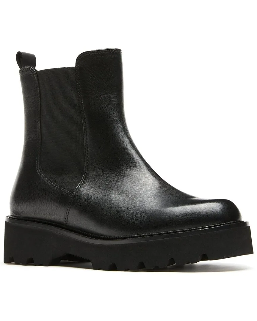 Amusing City Dry Waterproof Leather Bootie by La Canadienne