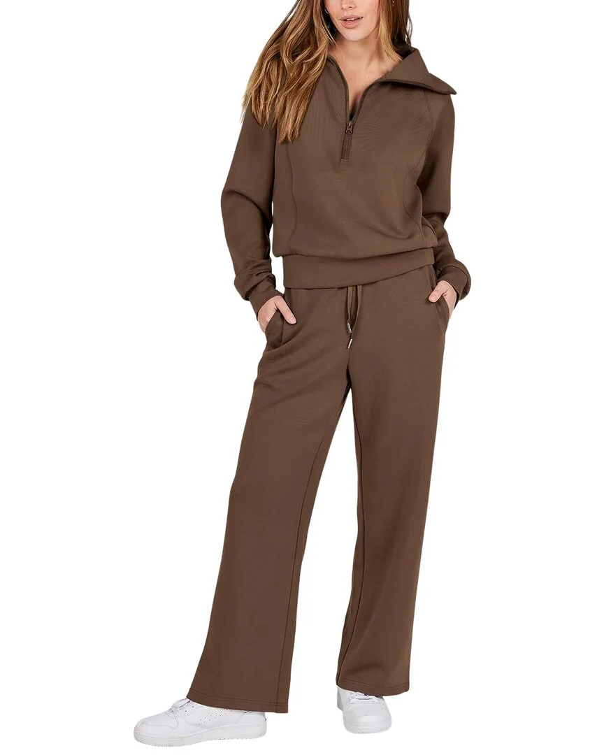 2Pc Sweatshirt & Pant Set by Bella Desert