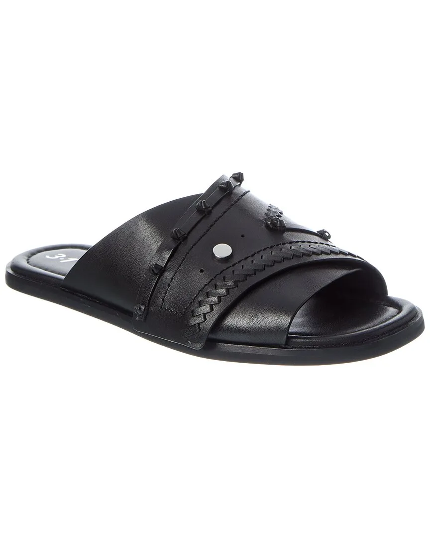 Crossover Leather Slide by 3.1 Phillip Lim