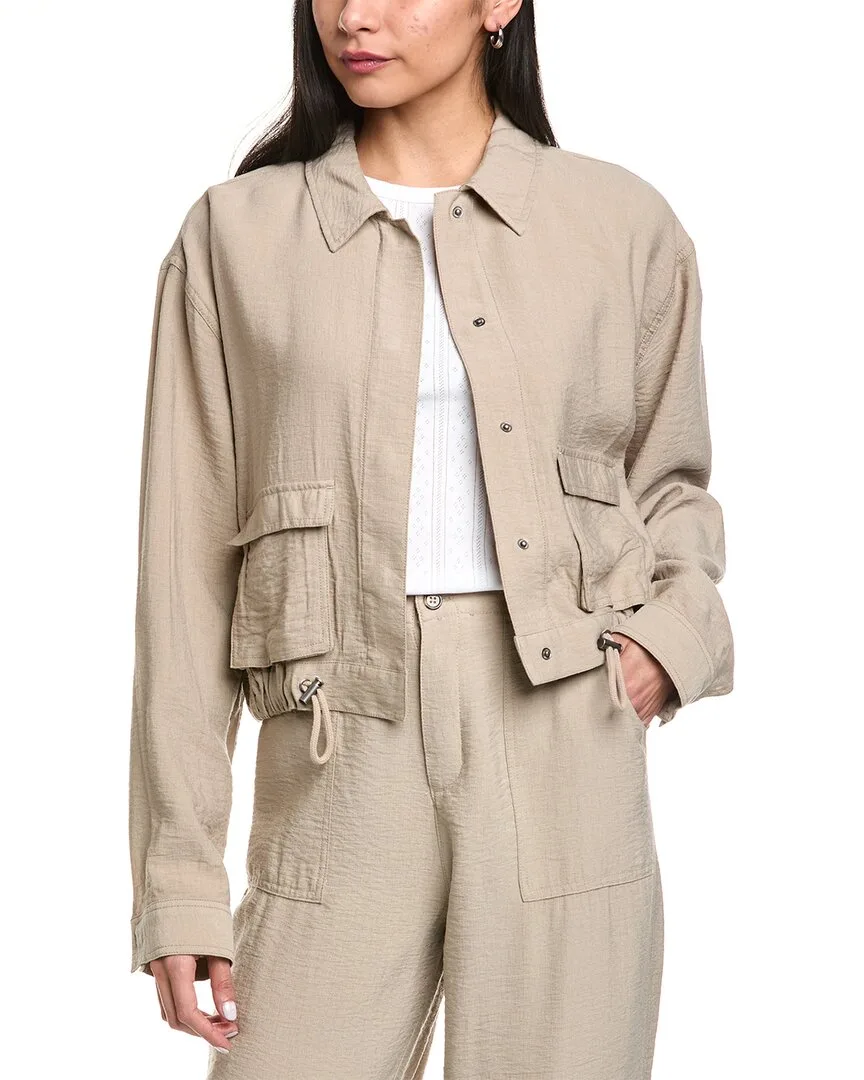 Breck Crepe Jacket by Splendid