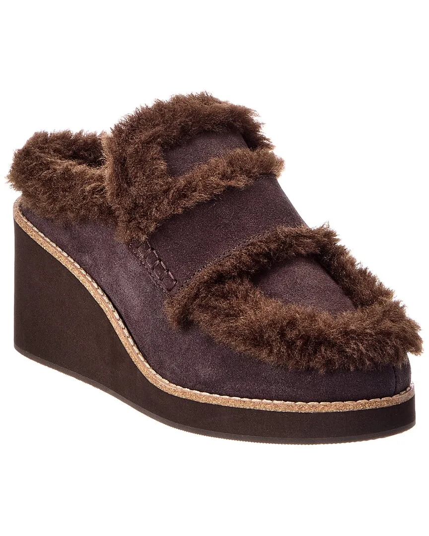 Jackpot Suede Wedge by Donald Pliner