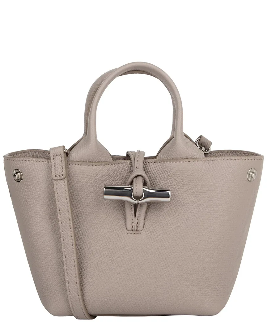Le Roseau Xs Leather Handbag by Longchamp
