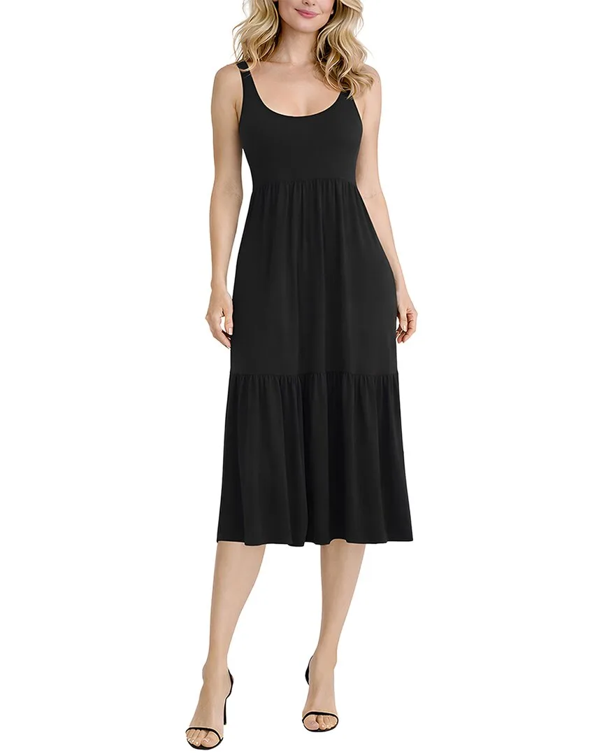 Sleeveless Ity Tiered Maxi Dress by Tash  Sophie