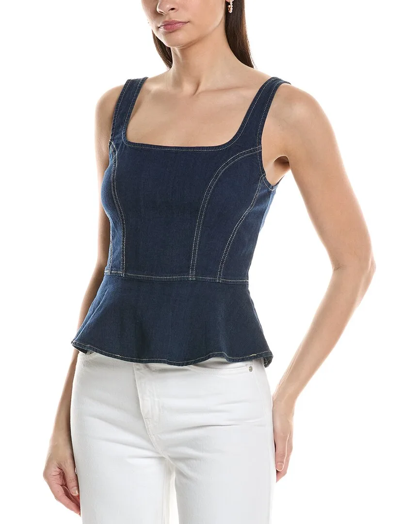 Denim Corset Top by Nvlt