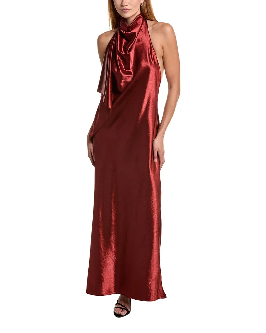 Sierra Drape Front Maxi Dress