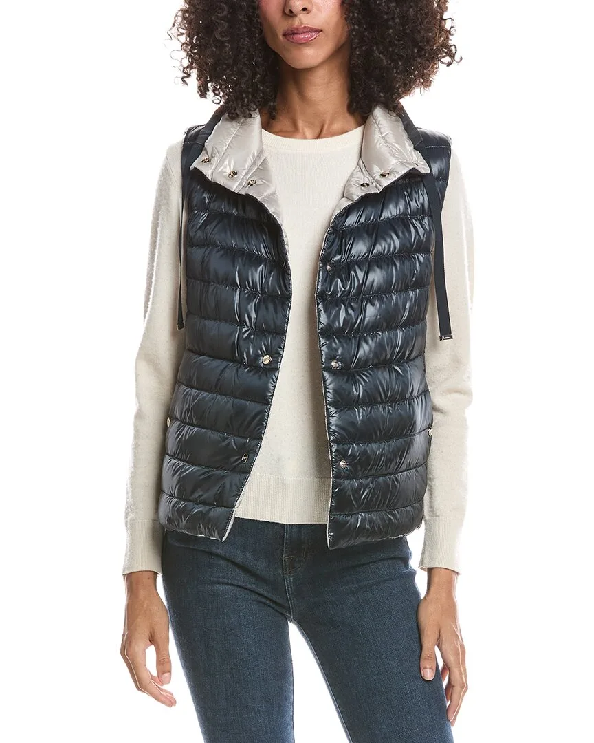 Down Puffer Vest by Herno