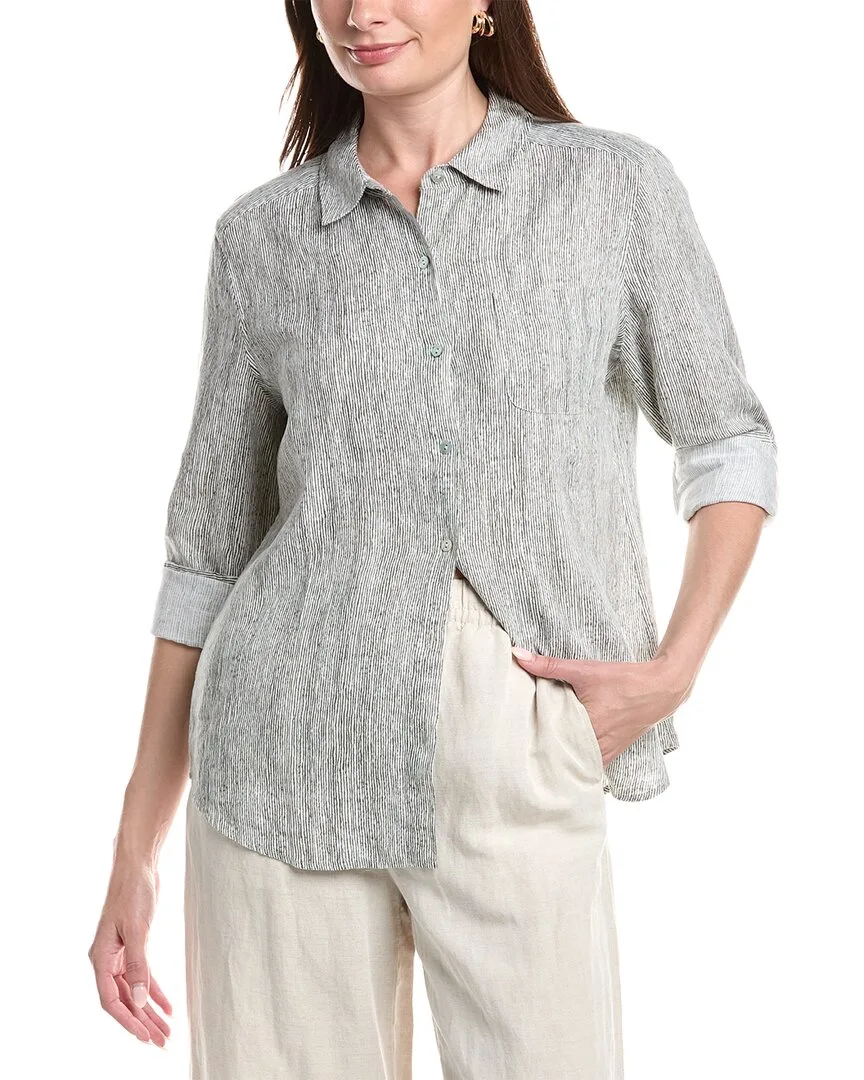 Shimmering Bay Linen-Blend Top by Tommy Bahama