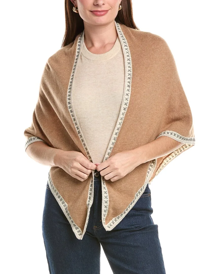 Triangle 100% Cashmere Scarf Wrap