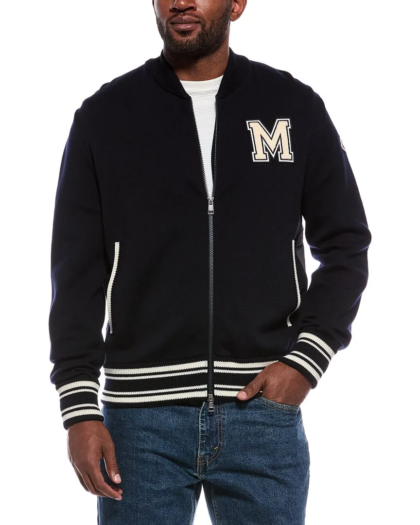 Knit Sleeve Jacket by Moncler