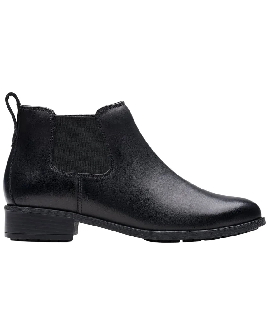Havisham Top Leather Boot by Clarks