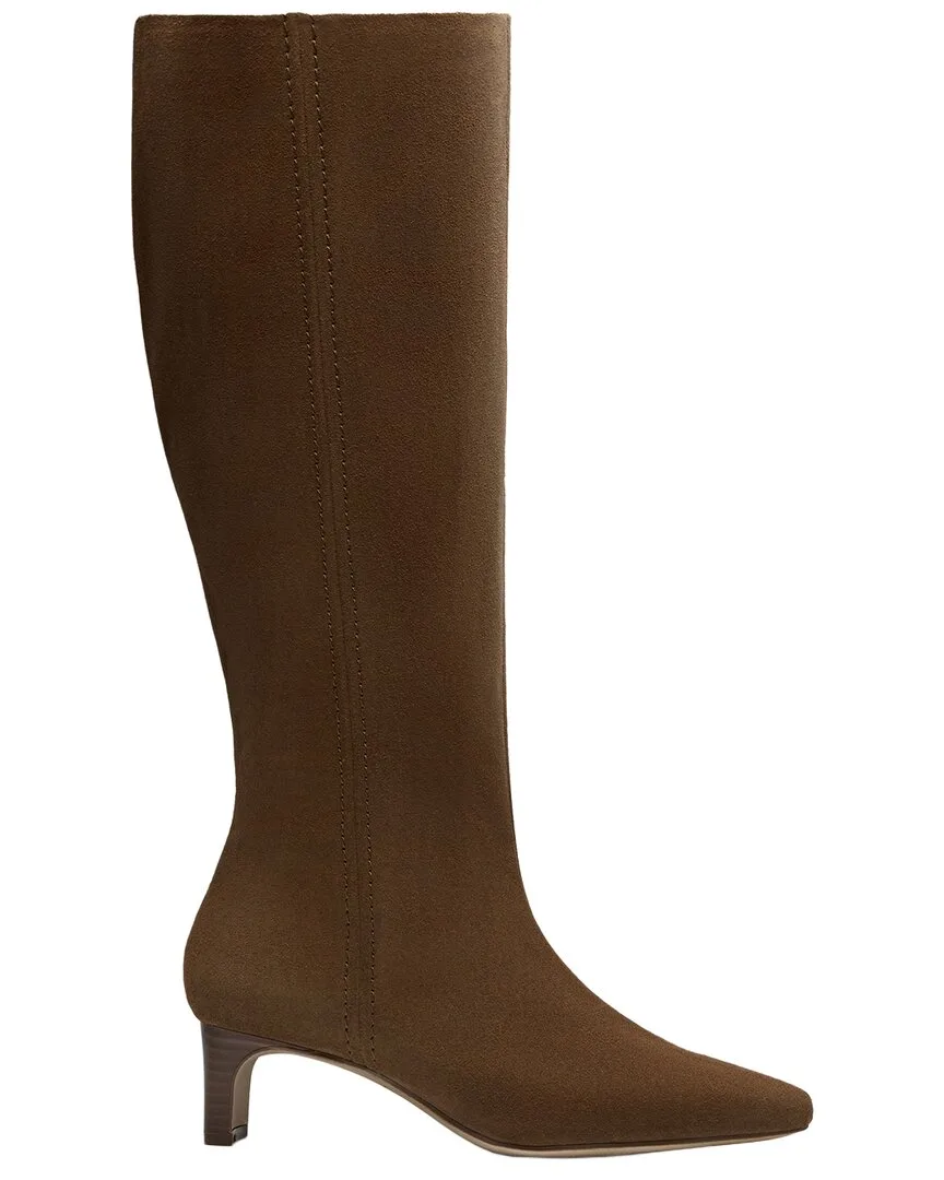 Edina Tall Suede Boot by Clarks