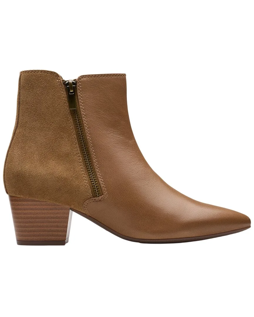 Ellanie Vibe Leather Boot by Clarks