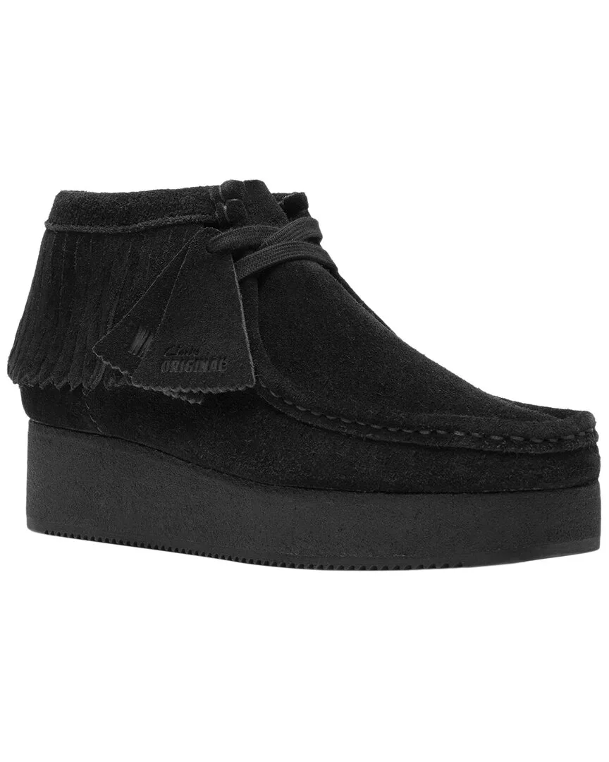 Wbwedge Fringe Suede Boot by Clarks