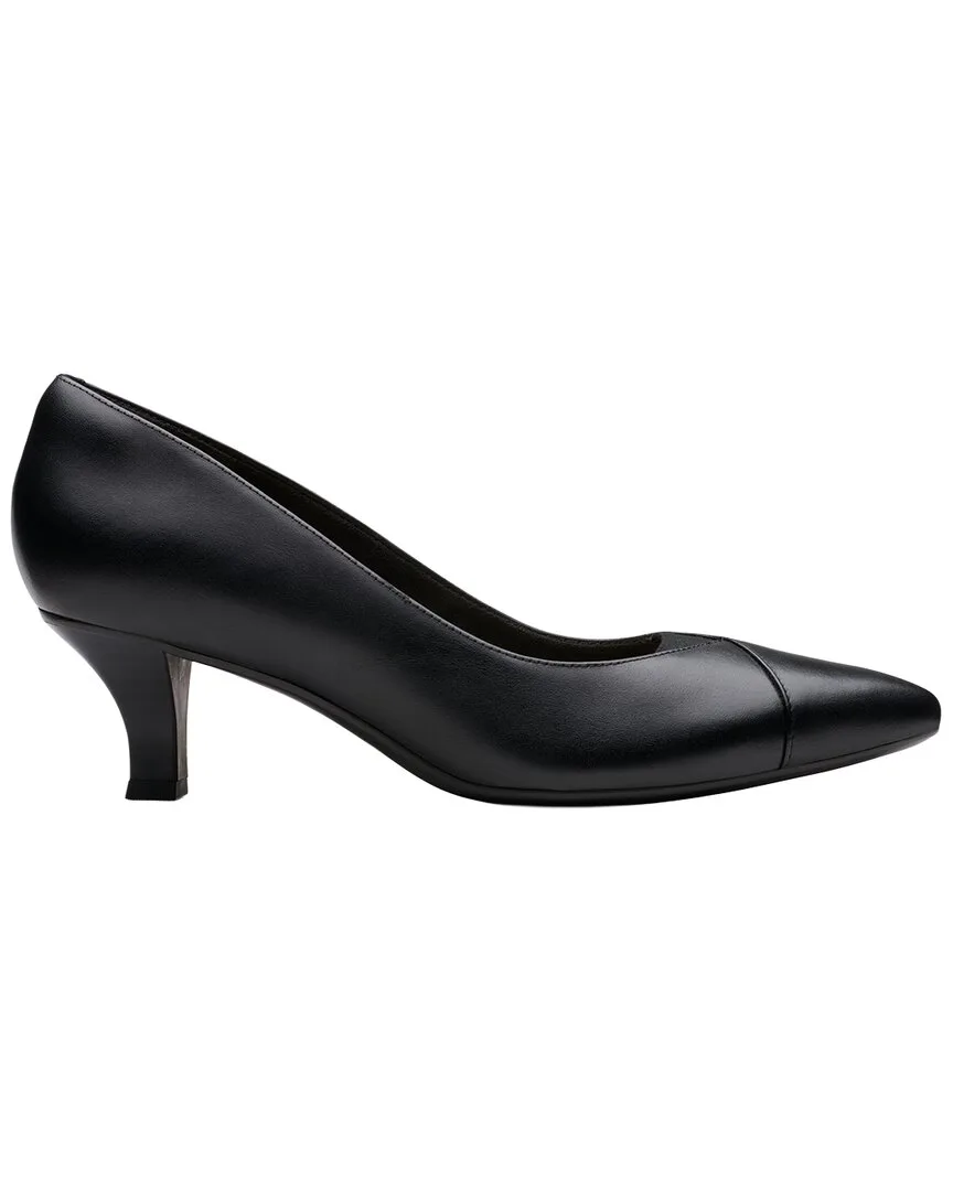 Noahh Rose Leather Pump by Clarks