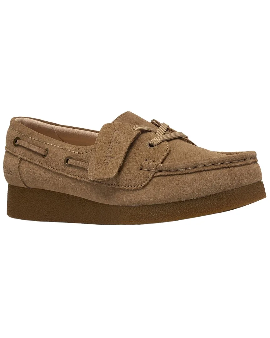 Wallabeeevosea Suede Boat by Clarks