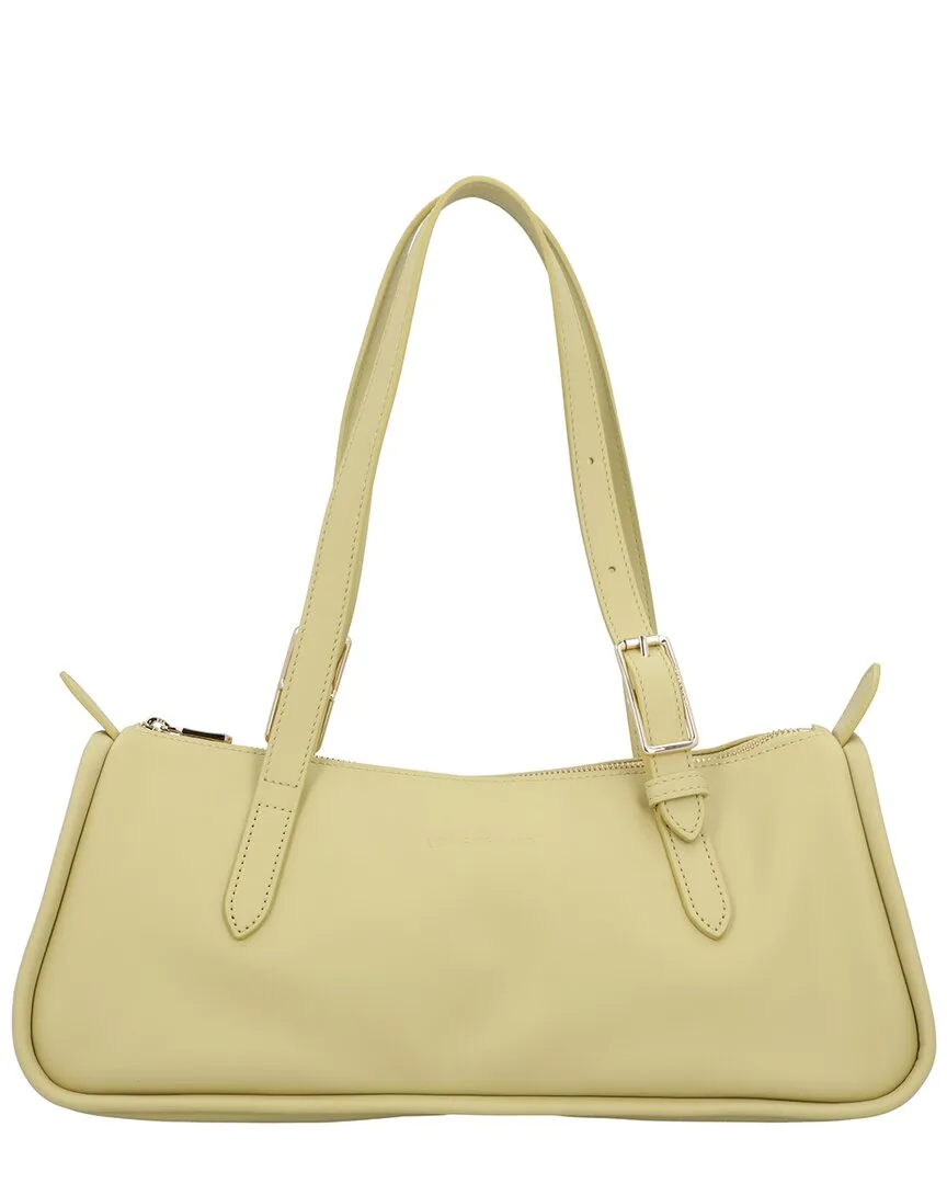 Looong Leather Shoulder Bag by Longchamp