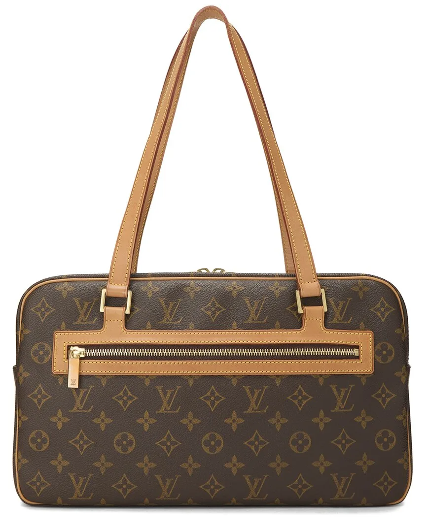 Brown Monogram Coated Canvas Cite Gm (authentic Pre-Loved)
