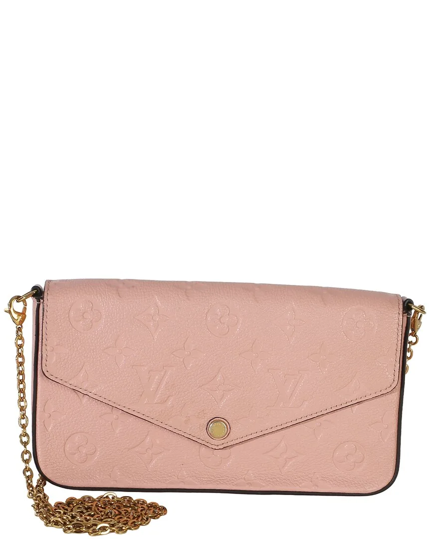 Rose Poudre Monogram Empreinte Felicie Pochette (authentic Pre-Loved)