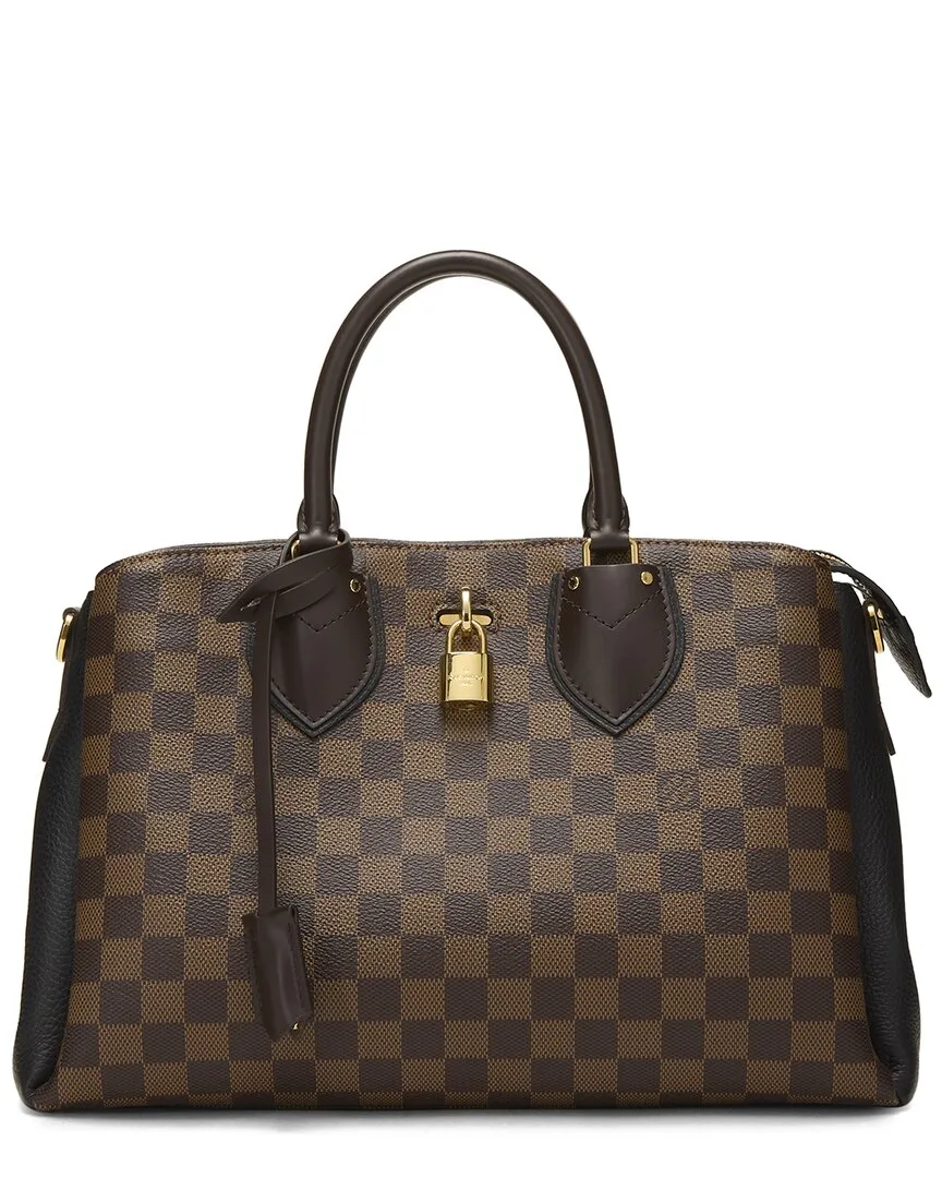 Black Damier Ebene Coated Canvas Normandy (authentic Pre-Loved) by Louis Vuitton