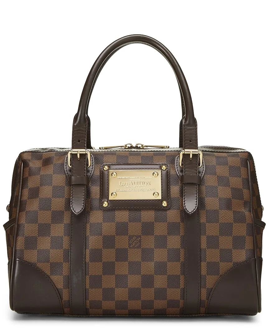 Brown Damier Ebene Coated Canvas Berkeley (authentic Pre-Loved) by Louis Vuitton