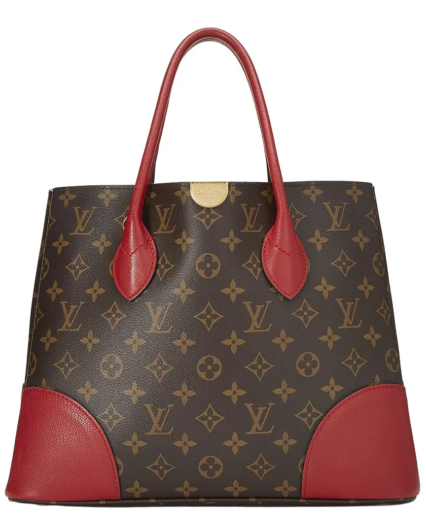 Red Monogram Coated Canvas Flandrin (authentic Pre-Loved) by Louis Vuitton