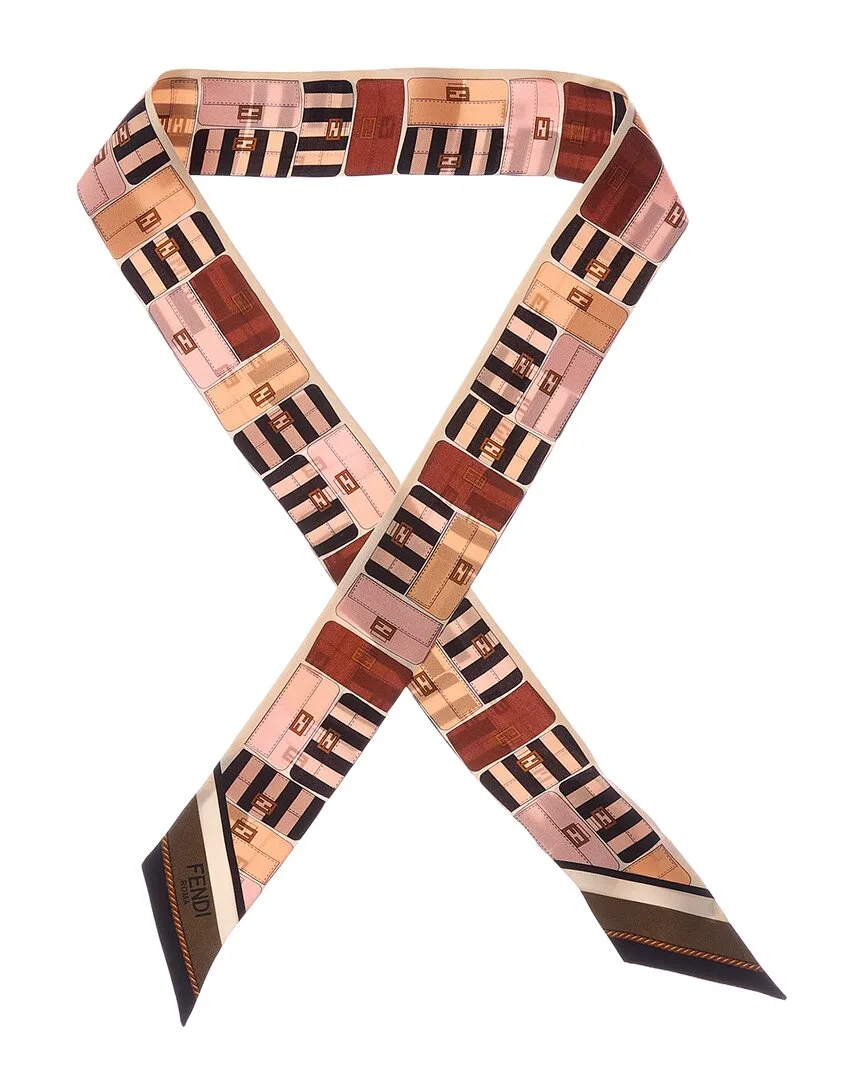 Wrappy Silk Scarf by FENDI