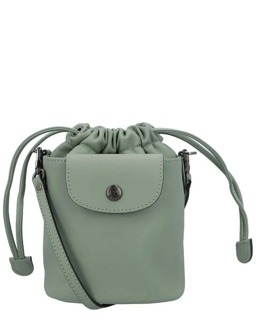 Le Pliage Xtra Xs Leather Bucket Bag by Longchamp