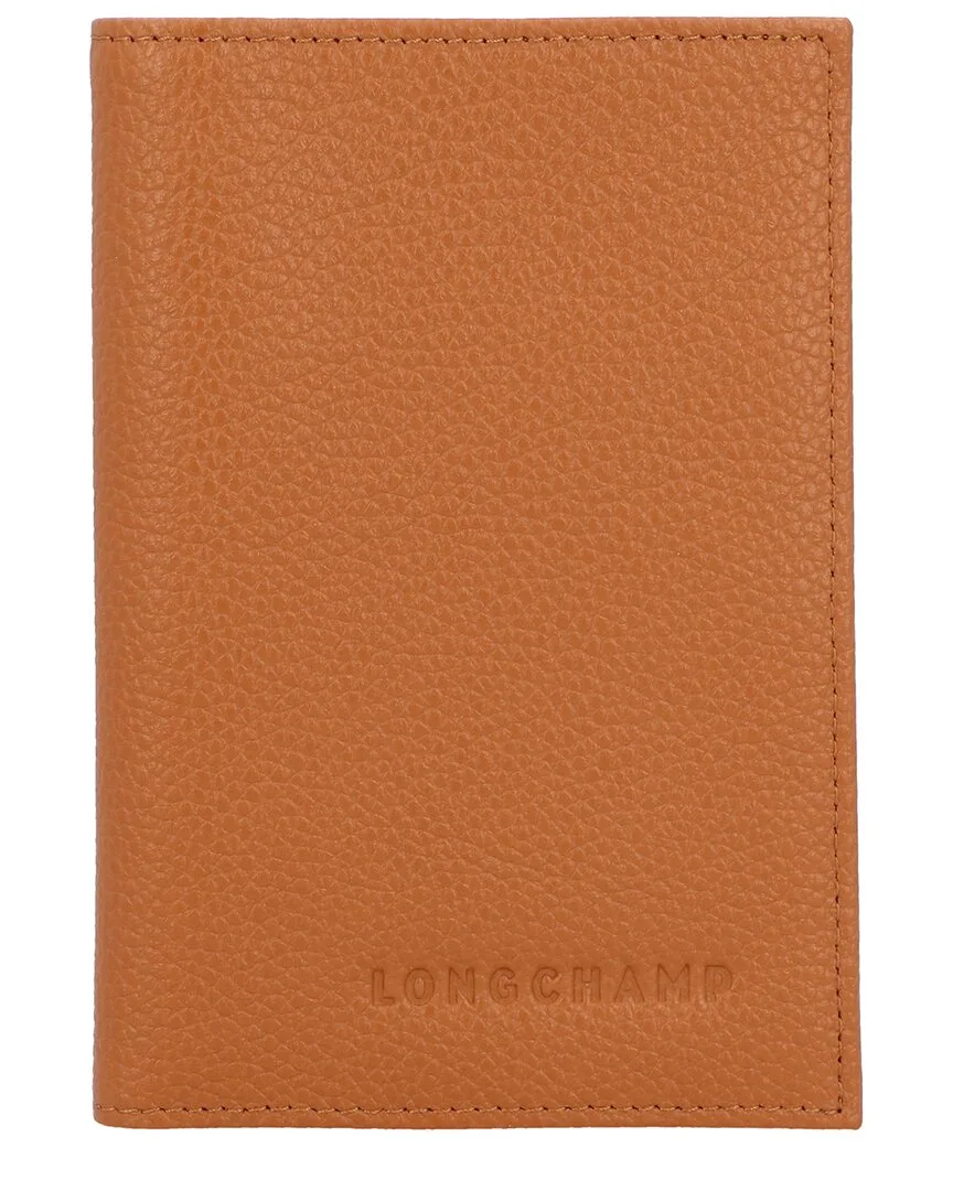 Le Foulonne Leather Card Case by Longchamp