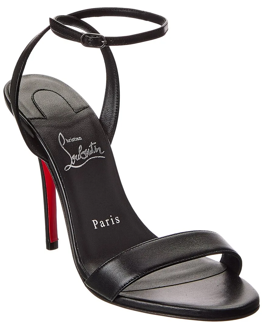 Miss Z 100 Leather Sandal by Christian Louboutin