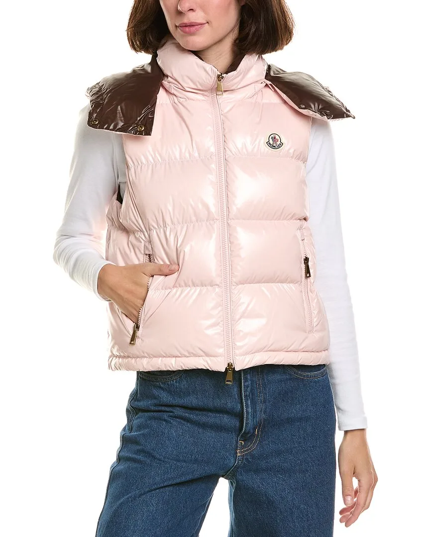 Niverolle Short Down Vest by Moncler