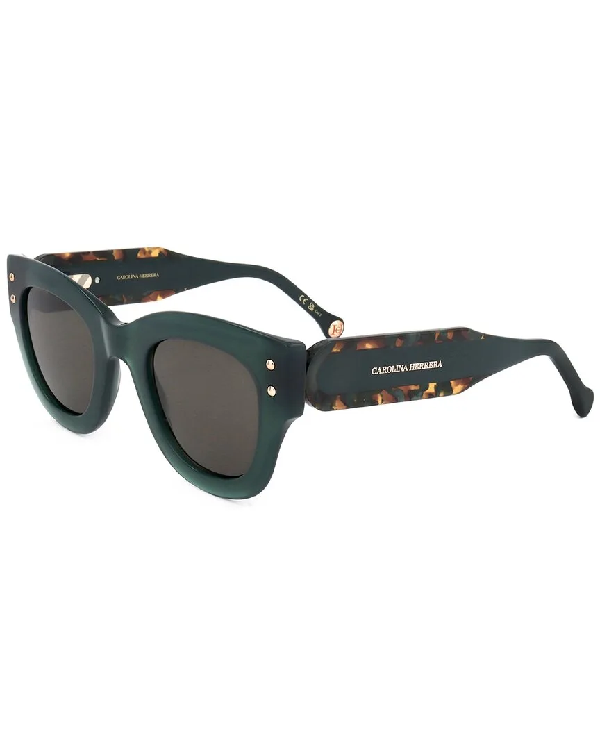 Her 0222/S 47Mm Sunglasses by Carolina Herrera