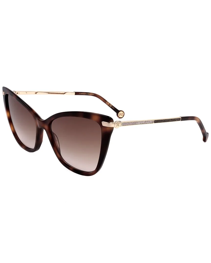 Her 0262/S 57Mm Sunglasses by Carolina Herrera