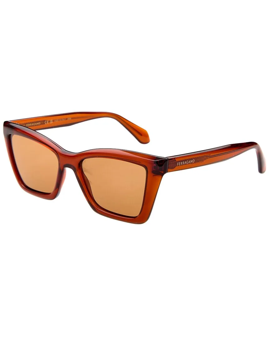 53Mm Sunglasses by Ferragamo