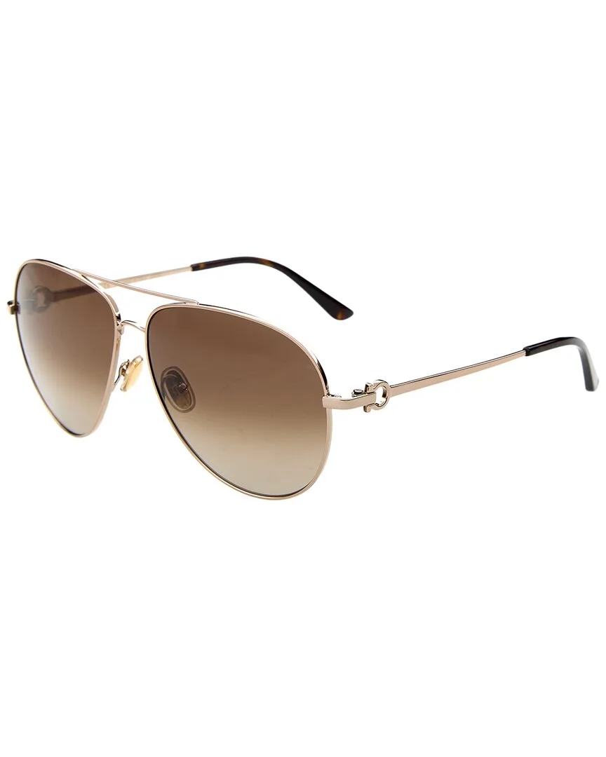 61Mm Sunglasses by Ferragamo
