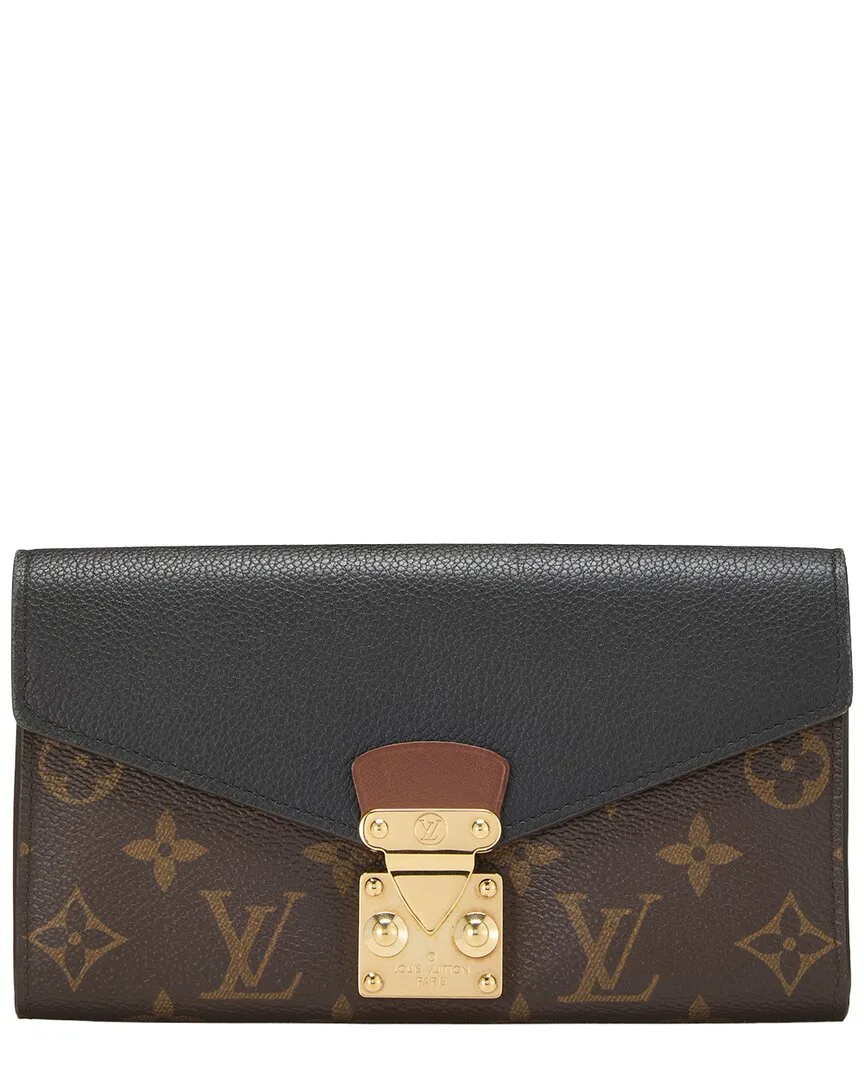 Black Monogram Canvas Pallas Wallet (authentic Pre-Loved) by Louis Vuitton