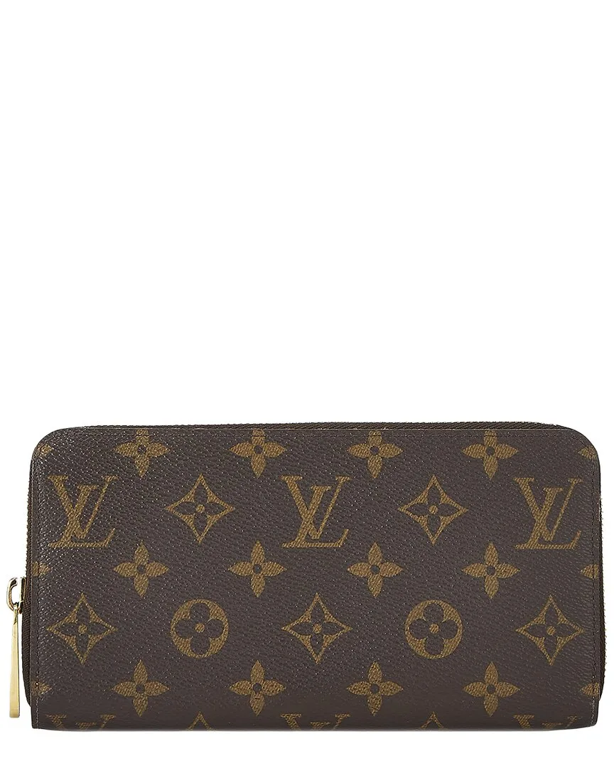 Brown Monogram Canvas Zippy (authentic Pre-Loved)