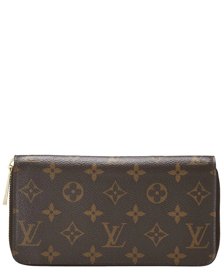 Red Monogram Canvas Zippy (authentic Pre-Loved) by Louis Vuitton