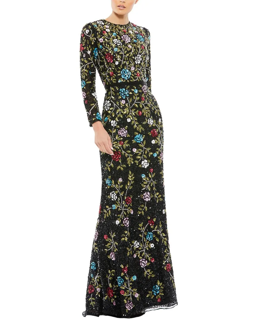 Mac Duggal Embellished Long Dress