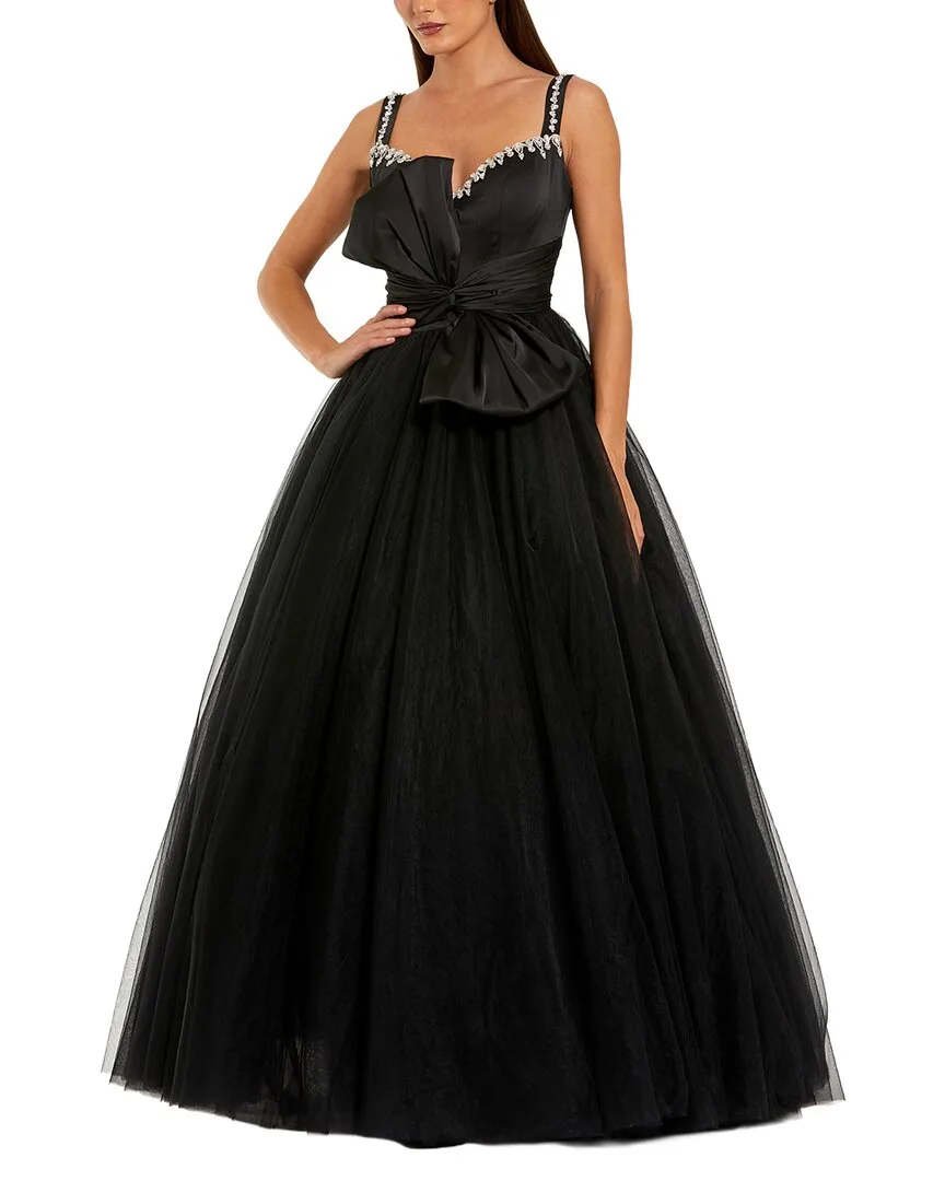 Mac Duggal Bow Long Dress by M.A.C.