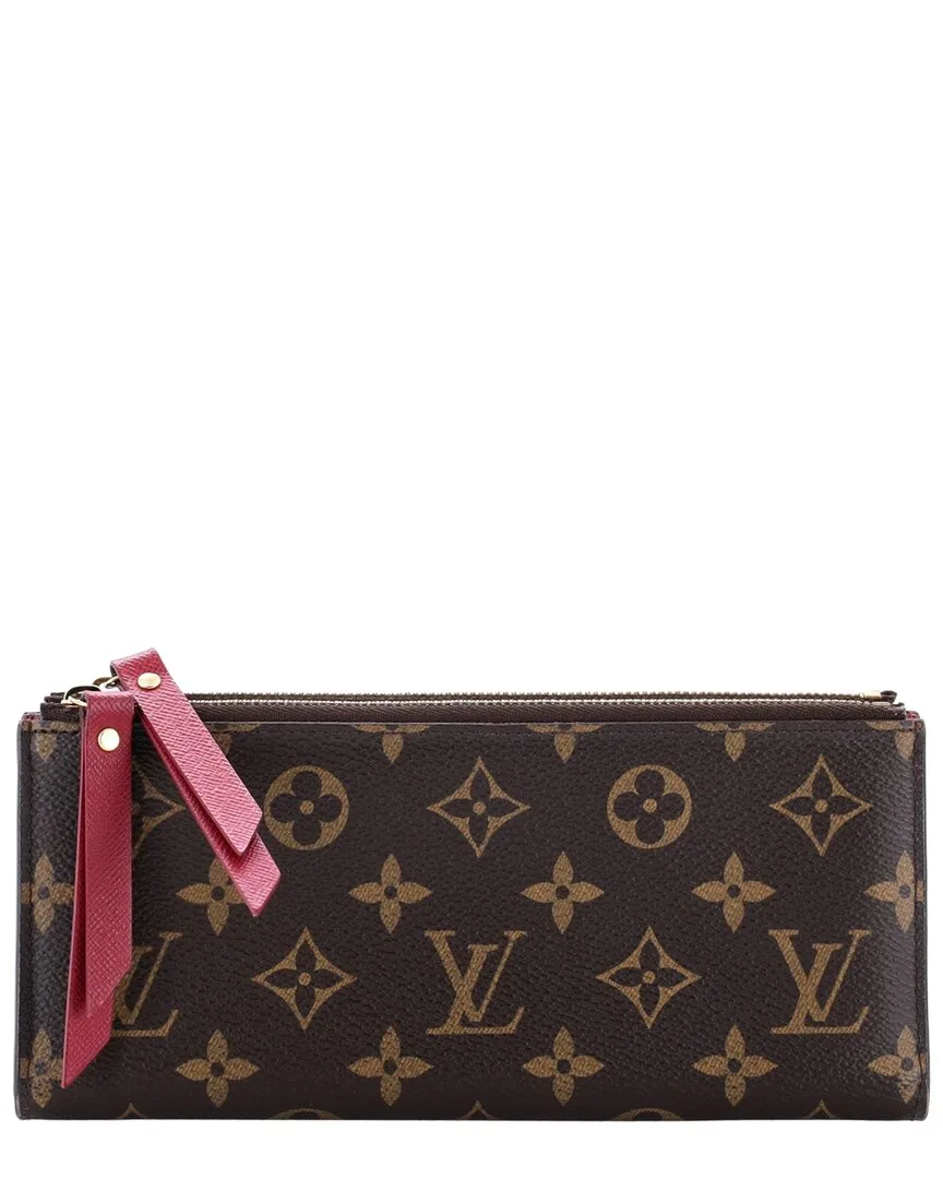 Brown Monogram Canvas Adele Wallet (authentic Pre-Loved) by Louis Vuitton