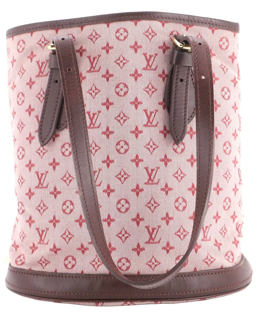 Pink Mini Lin Petit Bucket Bag (authentic Pre-Loved) by Louis Vuitton