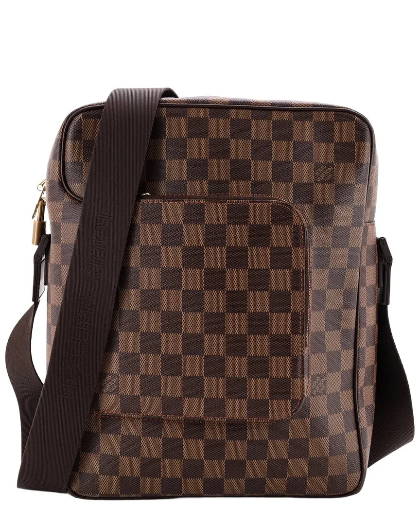 Brown Damier Olav mm (authentic Pre-Loved) by Louis Vuitton