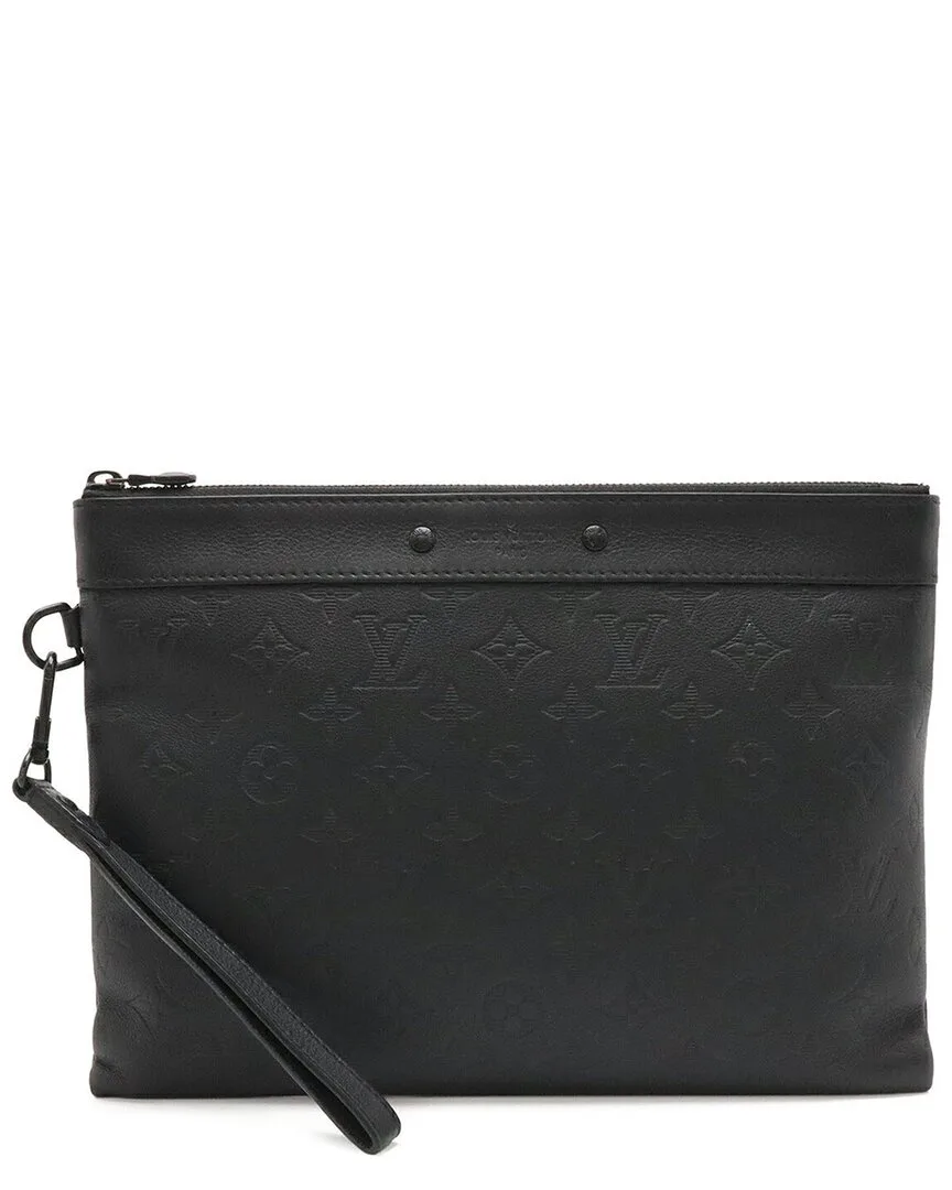 Monogram Shadow Pochette to Go (authentic Pre-Loved) by Louis Vuitton
