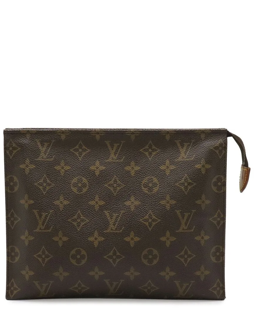 Coated/Waterproof Canvas Poche Toilette 26 (authentic Pre-Loved) by Louis Vuitton