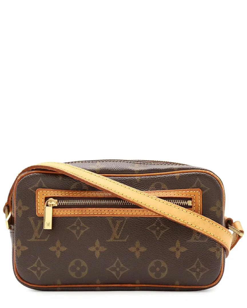 Coated/Waterproof Canvas Pochette Cite (authentic Pre-Loved)