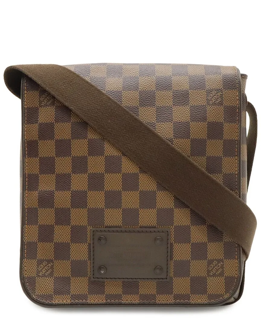 Coated/Waterproof Canvas Brooklyn Pm (authentic Pre-Loved) by Louis Vuitton